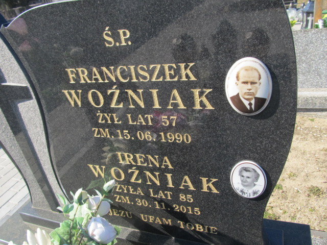 Franciszek Woźniak Paradyż - Grobonet - Wyszukiwarka osób pochowanych